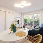 Apartman T2 Avec Jardin, Clim & Piscine - Proche Plages Et Randos, Parking Prive - La Rascasse Hyères