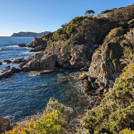 T2 Avec Jardin, Clim & Piscine - Proche Plages Et Randos, Parking Prive - La Rascasse Apartman