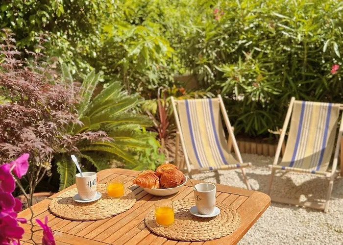 T2 Avec Jardin, Clim & Piscine - Proche Plages Et Randos, Parking Prive - La Rascasse 耶尔